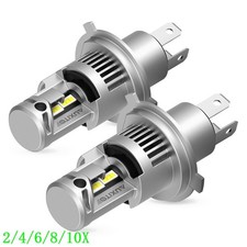 AUXITO H4 9003 Super White 40000LM LED Headlight Bulb High Low Beam Combo 2 2/4X