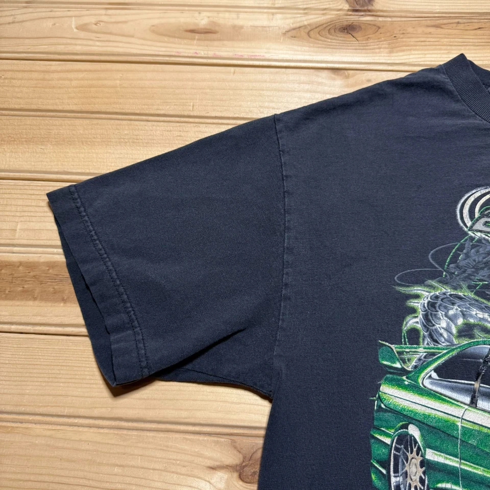 Camisa grande vintage 2003 2 Fast 2 Furious Unleash Dragon Car Racing promoción merch Foto 4 de 4