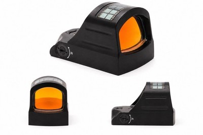 Solar Sight 2 MOA Red Dot Reflex Dot Sight Black Picatinny Mount
