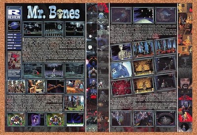 1997 Mr Bones Saturn Original Advertisement / Retro Promo vr1