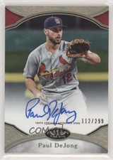 2020 Topps Tier One Prime Performers Auto 112/299 Paul DeJong #PPA-PD Auto s3g