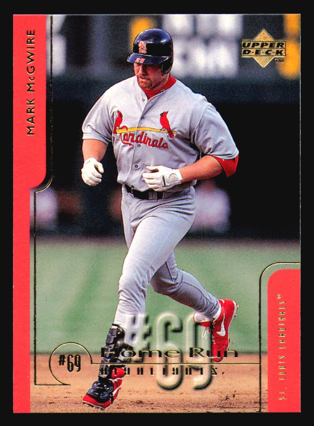 1999 Upper Deck Challengers for 70 Mark McGwire #69 St. Louis Cardinals