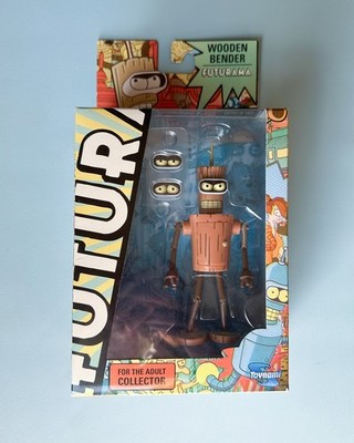 Futurama - Wooden Bender  Action Figure - TOYNAMI - UNOPENED 2010