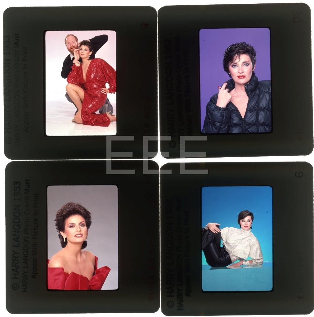 Beverly Sassoon Movie Actress Model Harry Langdon Transparency w/rights Lot 413E