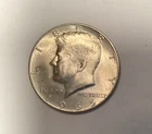 1965 Kennedy 40% silver .50 coin - circulated (1)