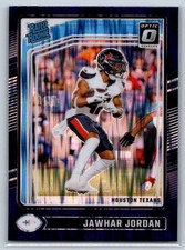 2024 Donruss Optic #247 Jawhar Jordan Purple Shock