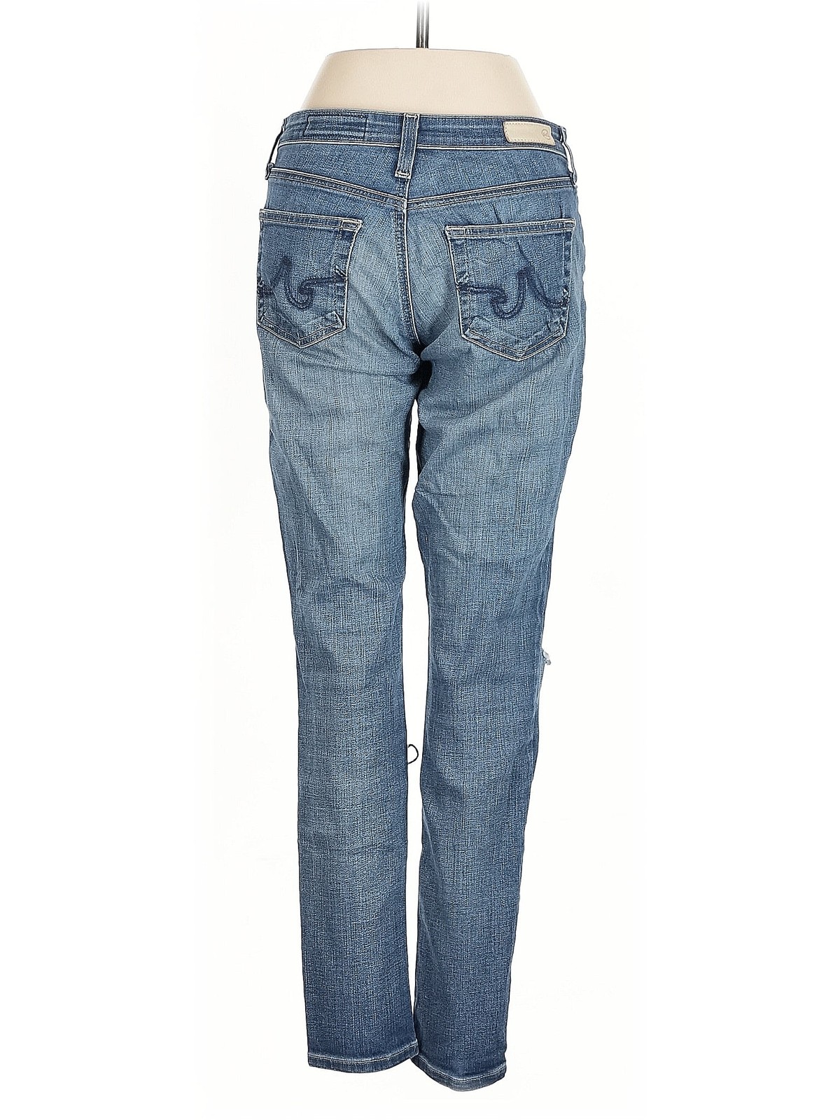 Adriano Goldschmied Women Blue Jeans 24W thumbnail 2