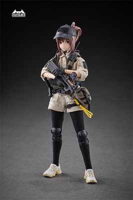 HASUKI pocket art Series PA006 Security Hiyo Reizei 1/12 Action Figure