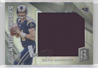 2015 Panini Spectra Gigantic Jerseys 82/199 Sean Mannion #GJ-SM Rookie RC 1k5