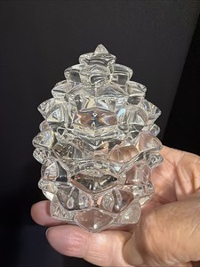 ボックス トリンケット クリスタル アトラス ティファニー Fine Box Jewelry or Trinket Crystal ATLAS Co. & Tiffany Vintage 小物入れ