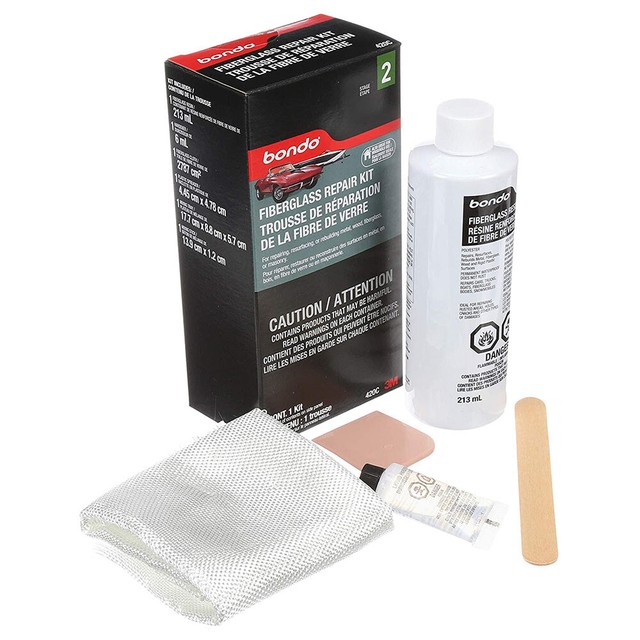Bondo 31567 Bumper Repair Kit 3M Paintable Permanent NonShrinking NEW