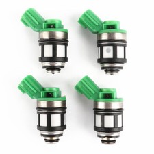 Set Of 4 Fuel Injectors For 2000-2001 Nissan Altima 2.4l Js4d-5f Flow Matched