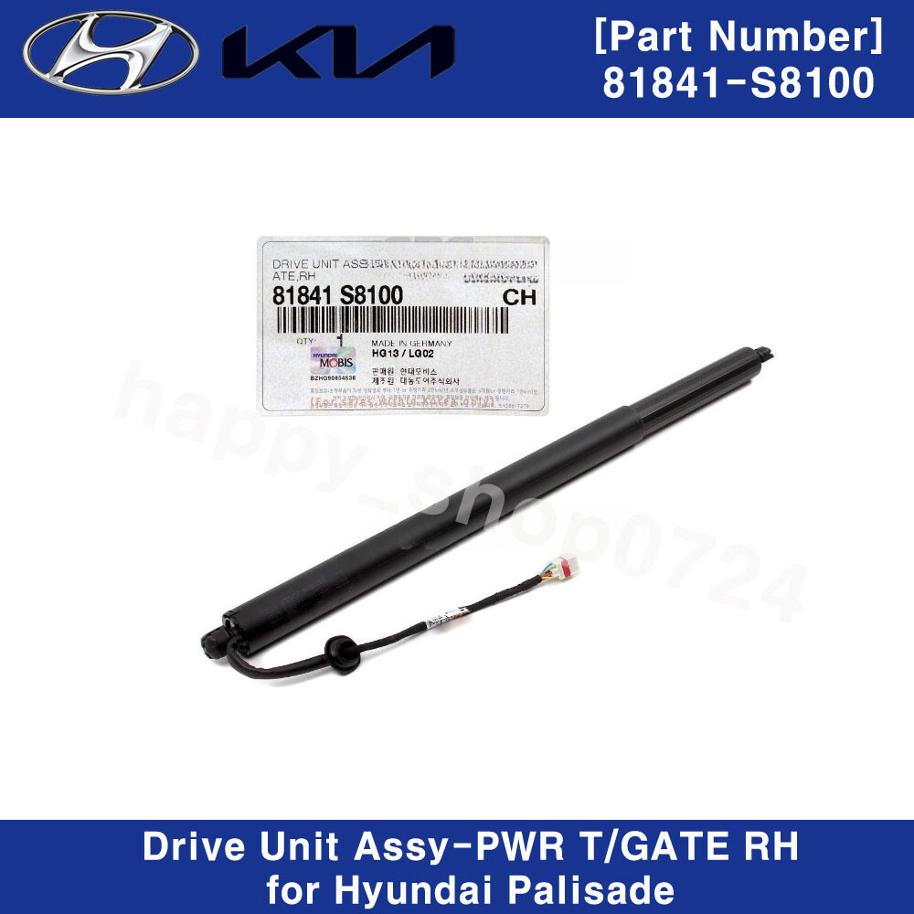 Genuine DRIVE UNIT Assy Power Tailgate RH 81841S8100 For Hyundai