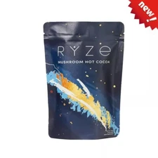 RYZE Organic Mushroom Hot Cocoa Coffee - 20 Servings USA Seller|Brand New++