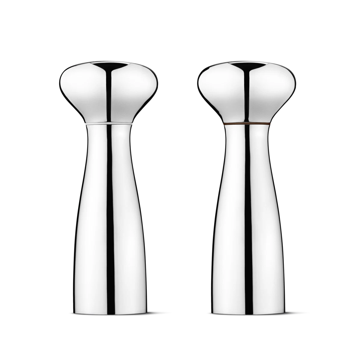 Alfredo by Georg Jensen Stainless Steel Salt & Pepper Shaker Set - Vtg NOS