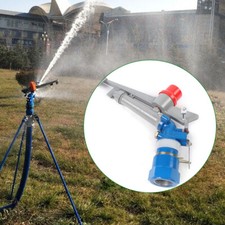 Pistola pulverizadora de riego de agua de área grande con rociador de impacto ajustable 360° de 1" EE. UU.