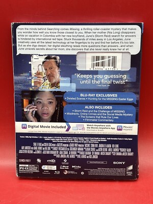 Missing (Blu-ray, 2023) New/Sealed 43396631342| eBay