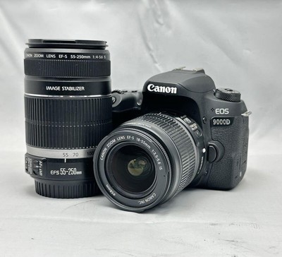 Canon EOS 9000D double zoom lens kit ♪ Equipped with wifi