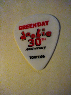 Green Day Guitar Pick! Dookie 30 Year Anniversary Saviors Green Day Guitar Pick! Dookie 30 Year Anniversary Saviors