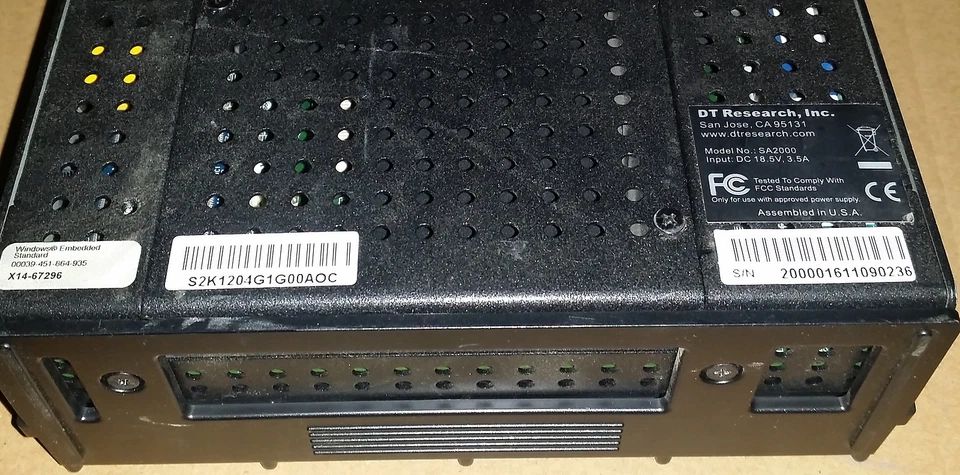 DT Research SA2000  AMD Sempron 3700+ 2GHz 1GB / 4GB Appliance HDMI  w/ AC adapt - Image 2 of 3