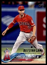 2018 Topps - Andrelton Simmons #15 Angels All Star Game Stamp SP