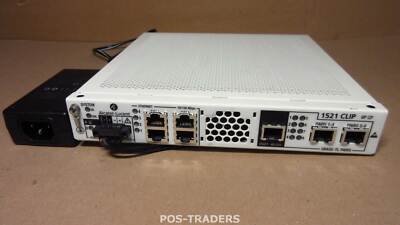 ALCATEL LUCENT 1521 CLIP 8P CP Copper Line IP Network Switch - INCL POWER SUPPLY