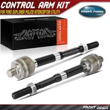 2x Inner Tie Rod End for Ford Explorer 2020-2023 Police Interceptor Utility SUV