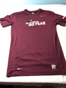 nike maroon compression shirt