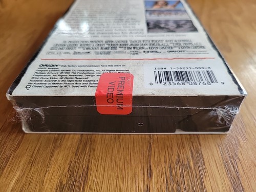 Dances with Wolves VHS Factory Sealed 1990 Kevin Costner - Foto 3 di 9