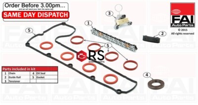TIMING CHAIN KIT FOR CITROEN FIAT FORD LANCIA 2.0 HDI TDI DIESEL