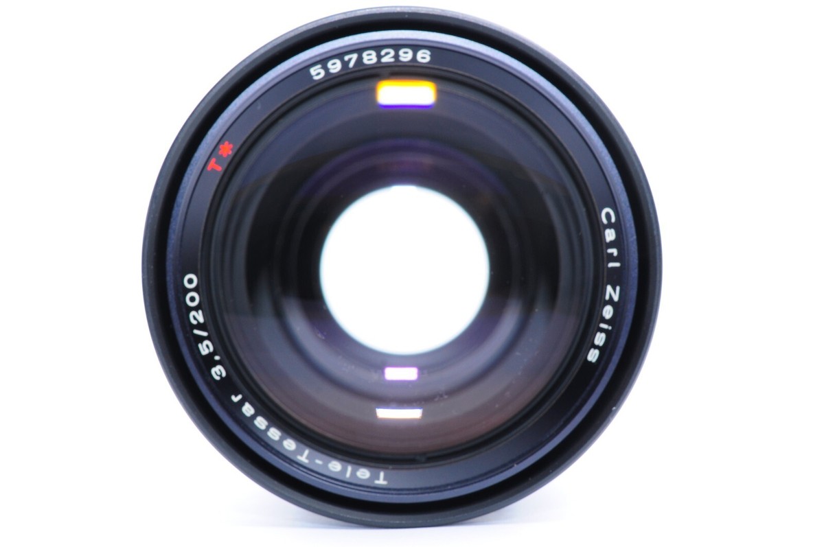 Contax Carl Zeiss Tele-Tessar T* 200mm f/3.5 Lens AEG [Near