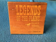 LEGENDS OF THE PLAINS Volume II (2) and III (3) Ornaments Roman Inc 2001 New