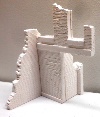 Dioramas Plus 1/35 Architectural Ruins + Rubble # 2 Best Detail Available!