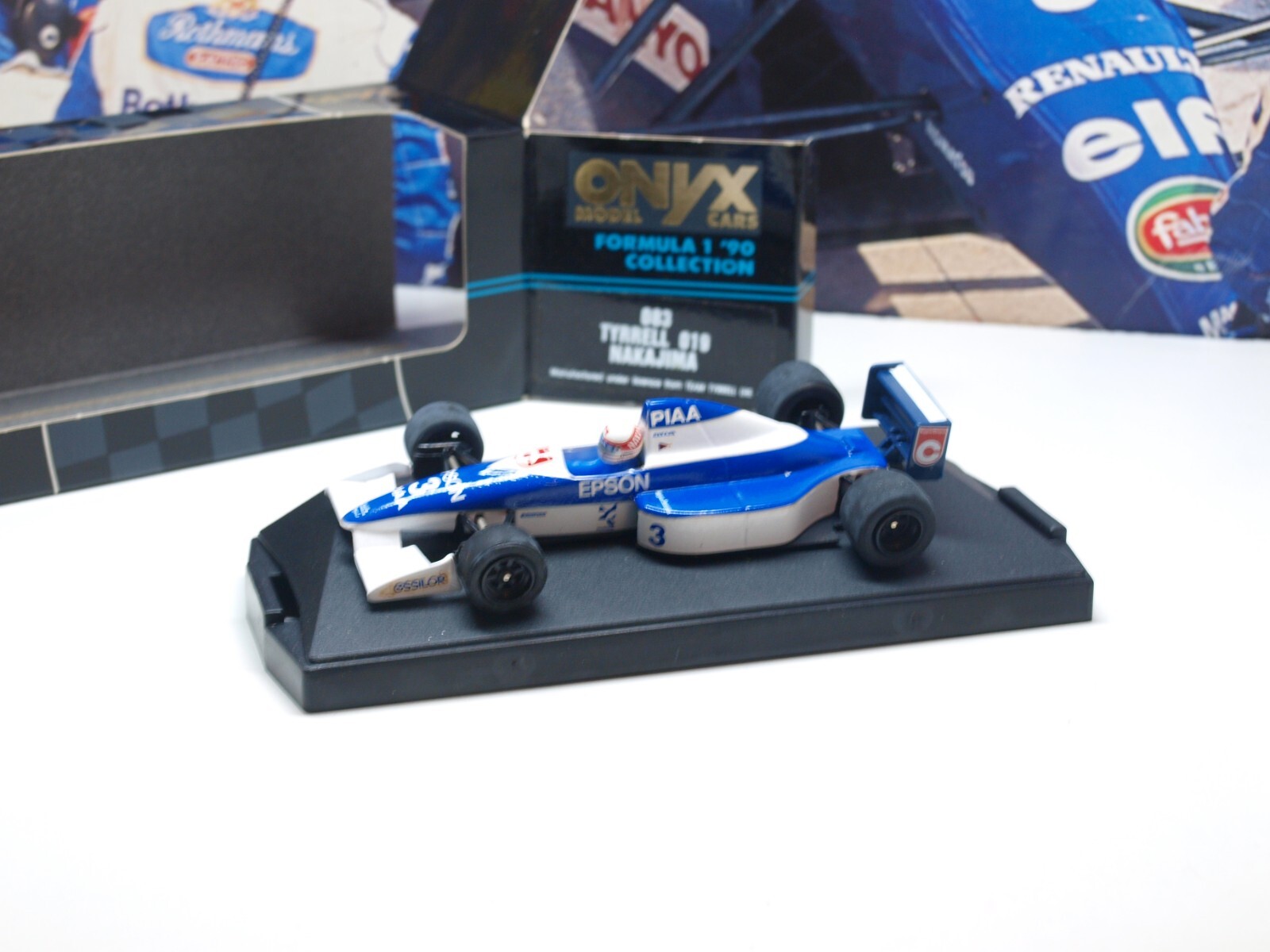 ONYX F1'90 TYRRELL 019 – NAKAJIMA – 1/43 SCALE MODEL CAR – 083