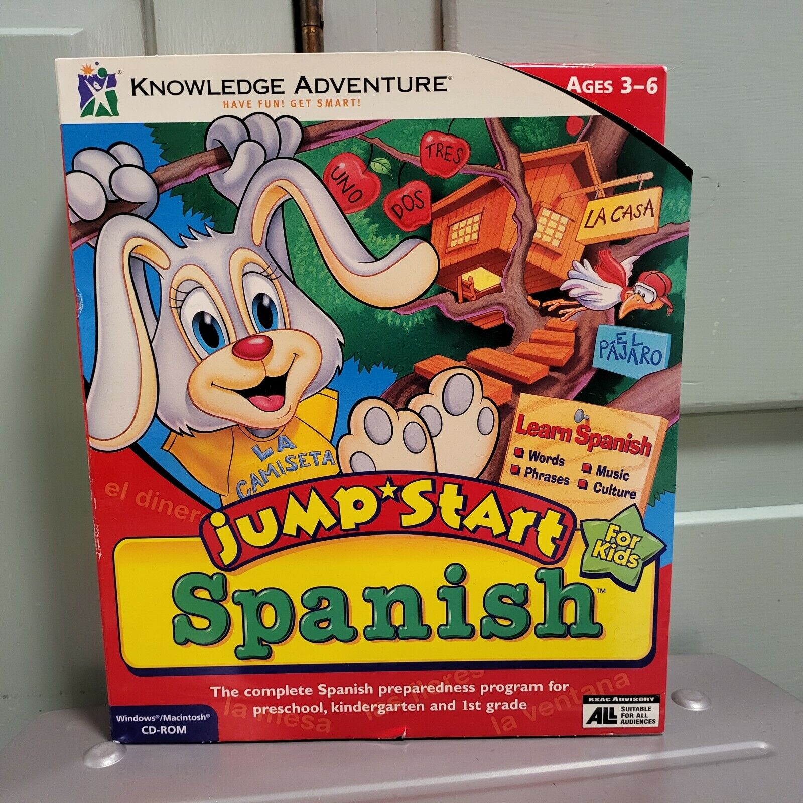 JumpStart Spanish Children's Language Learning Software PC BIG BOX - NEW SEALED