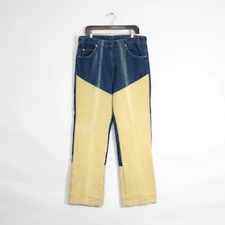 Vintage 90s Levis 517 Brush Jeans 38x32 - Hunting Outdoors Dark Wash Distressed