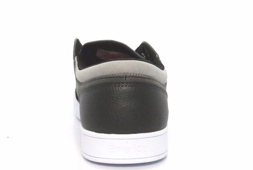 Zapatos de patín de gamuza EMERICA 6102000092 581 THE FIGUEROA Mn's (M) negros/grises/blancos - Imagen 5 de 7