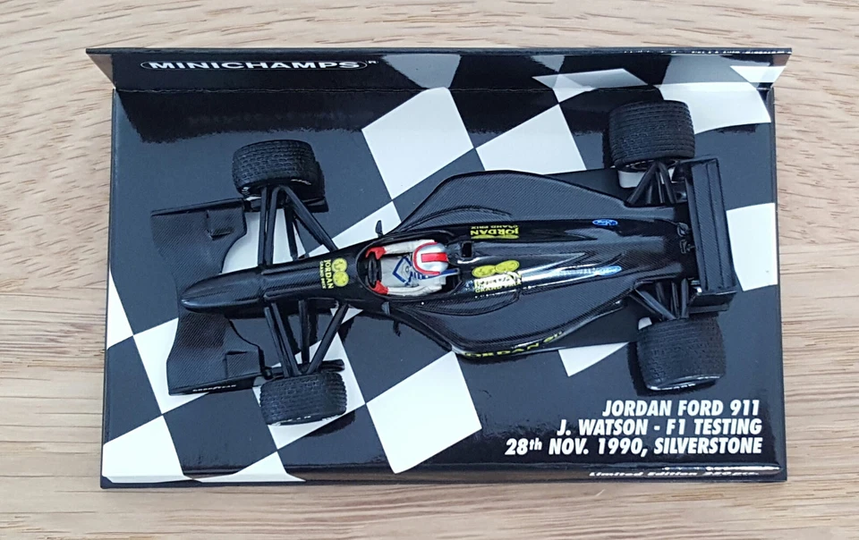 Jordan 911 Ford, John Watson, Minichamps/PMA, 1:43, Lim. Edition 1/250 - Bild 4 von 4