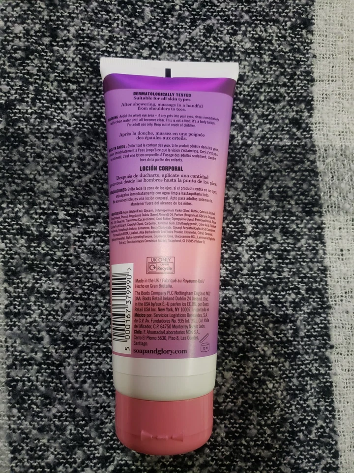 LOCIÓN CORPORAL NUTRITIVA JABÓN Y GLORIA FRESCA COMO HIGO 8,4 oz Foto 2 de 2