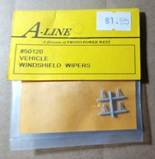 NOS 🌟 A-Line HO Scale Vehicle Windshield Wipers 50120 Train Parts