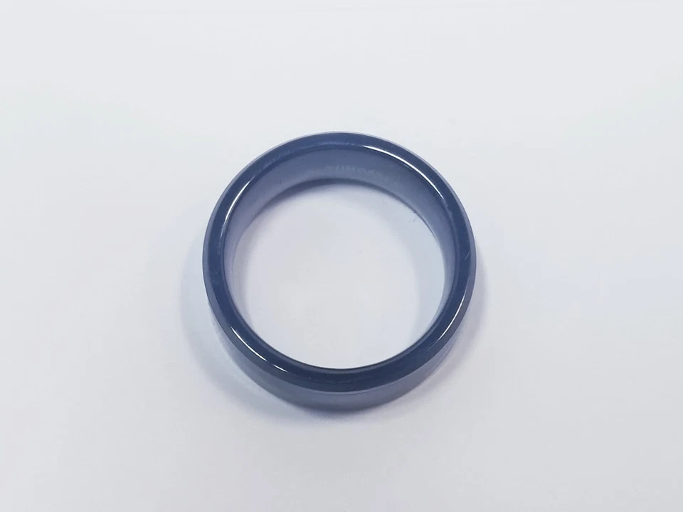 Larson Jewelers Dragon Design W/ Green Inlaid Black Tungsten Ring sz 7 - Image 3 of 4