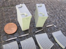 2 cm Flak Magazin Munition Kiste Patronen Deko RC Panzer Ladegut Zubehör 1/16