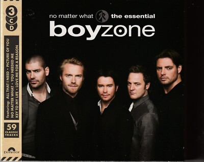 BOYZONE RONAN KEATING THE ESSENTIAL NO MATTER WHAT 3ER CD BOX 59 TRACK NEU OVP #