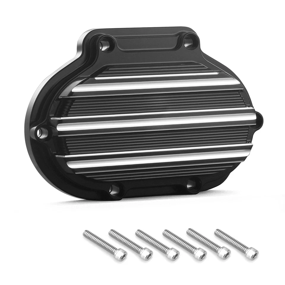 For Harley Transmission Side Cover CNC Road King 07-16 Softail Fat Boy 10-16 Foto 2 de 4