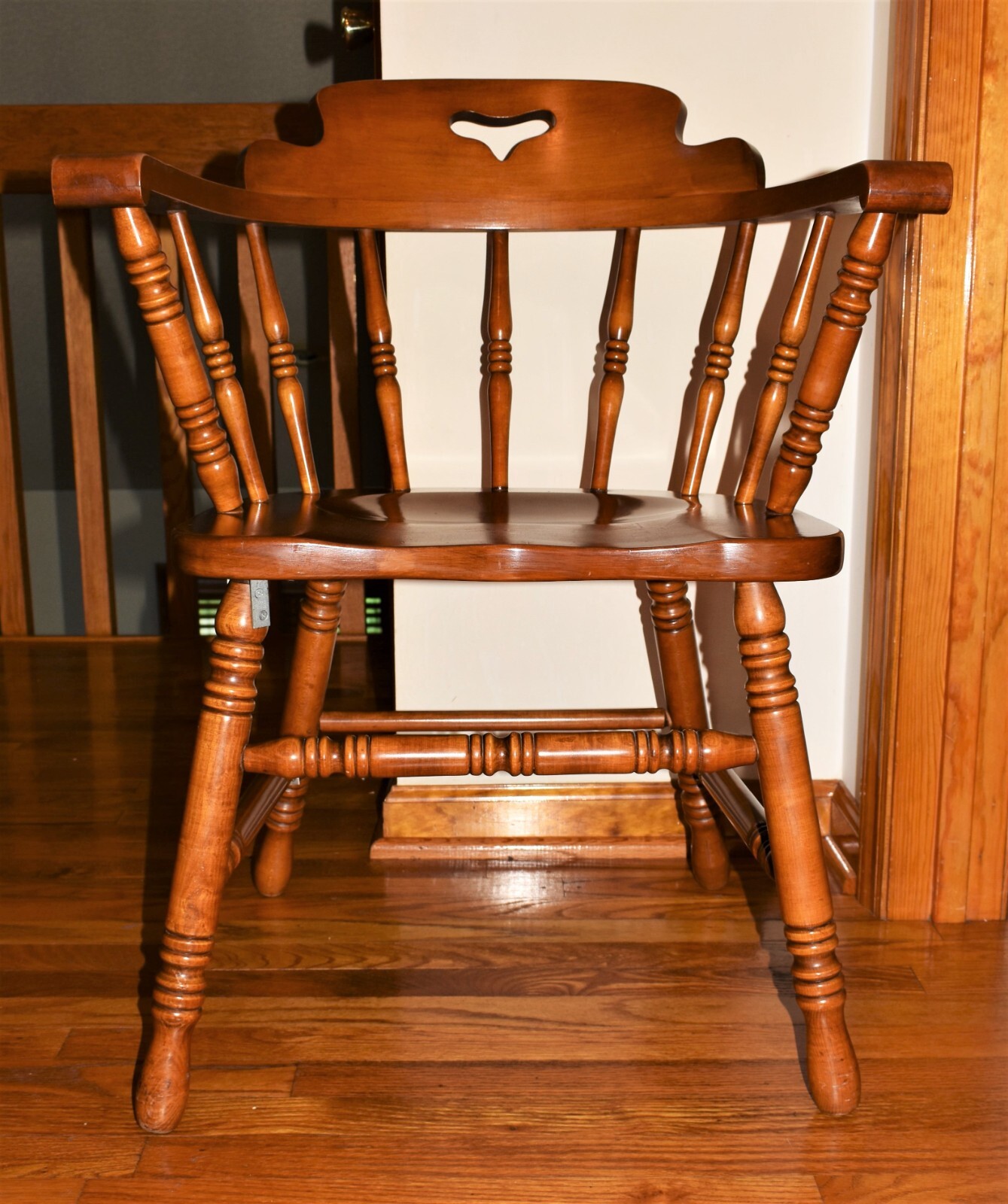 Tell City Chair Company Maple Armchair Andover Finish 8018 Vintage