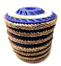 Lot of 7 ARC Abrasives Inc Flap Disc Coated 40 Grit 71-10914HEW