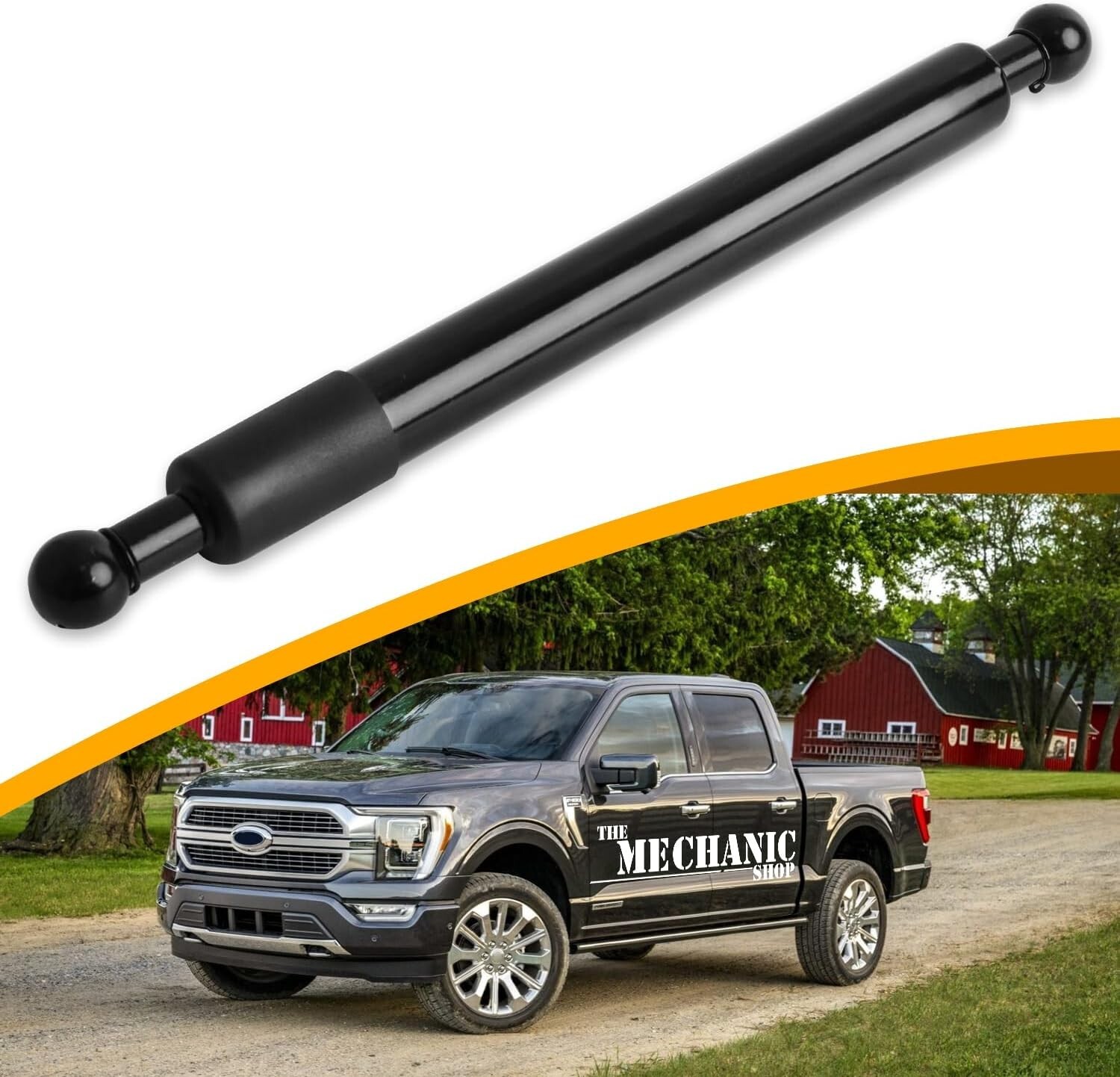 TMS Truck Tailgate Assist Accessories Compatible with 2015-2024 Ford F-150 Tailg
