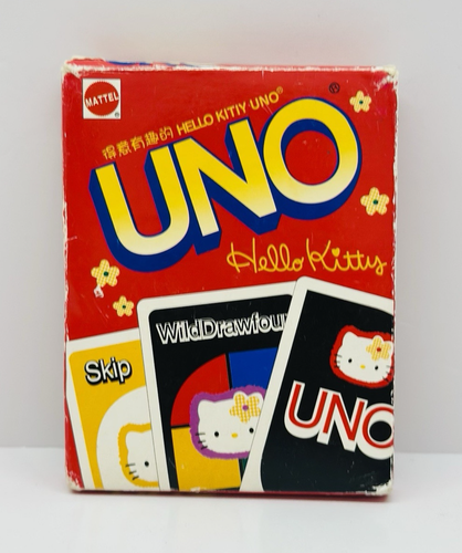 Mattel Games UNO Hello Kitty Card Game for Family Night Featuring Mattel Games UNO Hello Kitty Card Game for Family Night Featuring