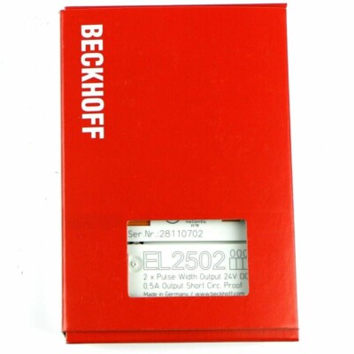 New In Box BECKHOFF EL2502 EL2502 PLC Module EL2502 EL2502