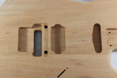 Mahogany HxS guitar body - fits Fender Strat Stratocaster neck